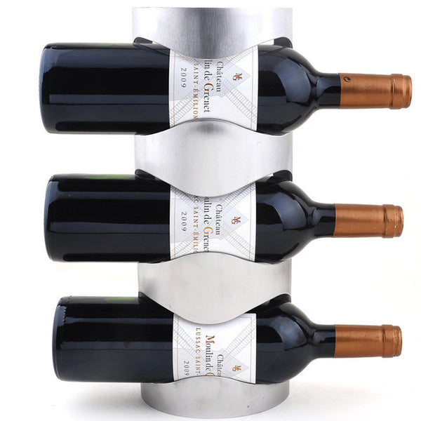 Modernist Wine Bottle Rack