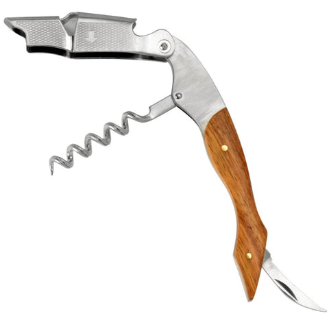 Wood Handle Professional Wine Corkscrew Opener