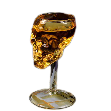 Skull Wine Glass